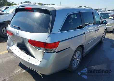 2015 Honda Odyssey Ex-L from USA, damaged, VIN 5FNRL5H69FB061751